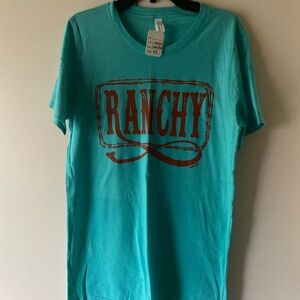 Teal Graphic T-Shirt